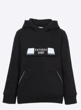 Sweat zippe capuche