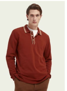 Polo manches longues