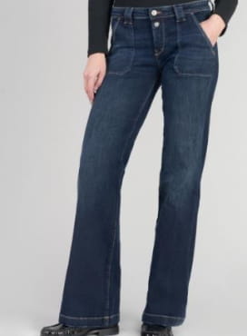 Jeans flared