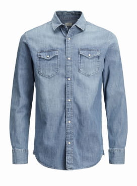 Chemise en jeans