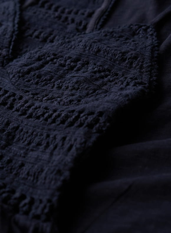 Jersey lace maxy dress