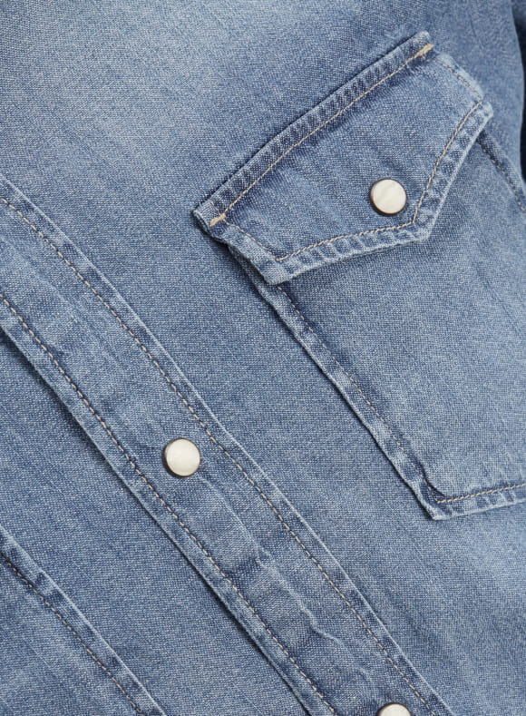 Chemise en jeans