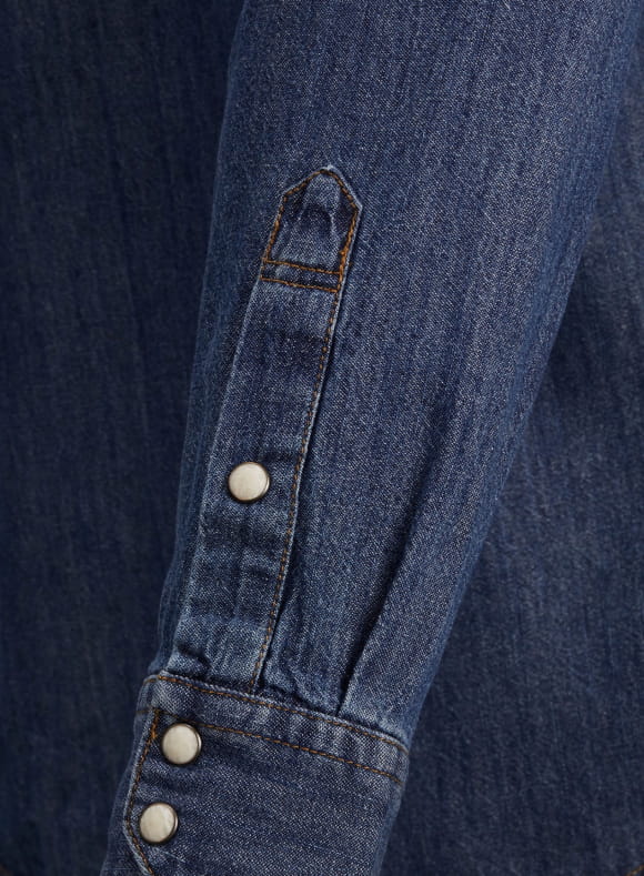 Chemise en jeans
