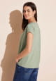 Linen look shirt