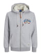 Sweat zippe capuche