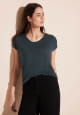 Linen look shirt